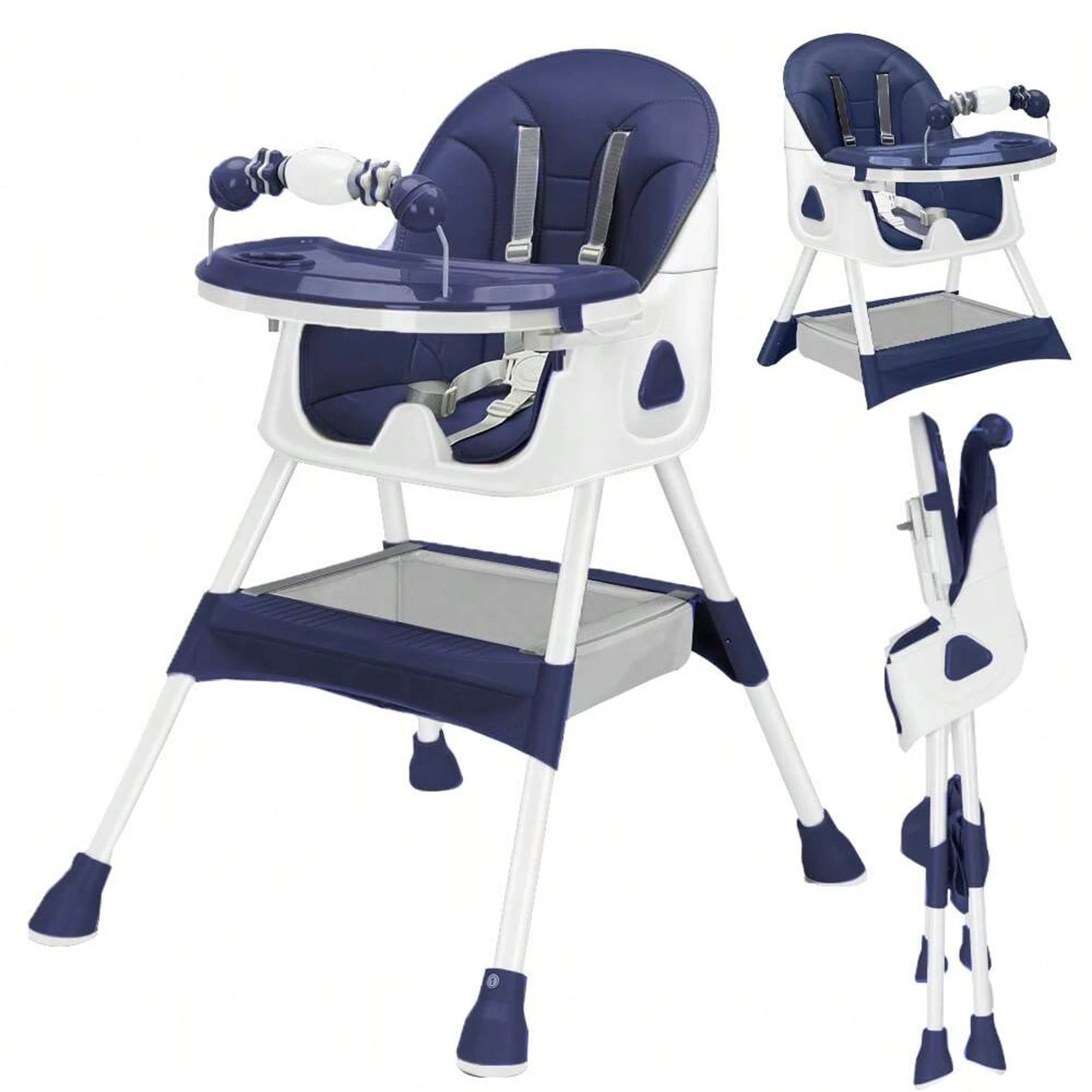 Chaise haute pliable pour bébé de 6 mois et plus